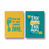 Step out & the more you earn Set of 2 Quotes Posters