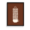 Coffee Mug, Ideas come after coffee