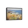 Floral Serenity by the River Wall Art