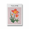 Tulips Botanical Modern Wall Art