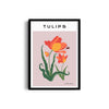 Tulips Botanical Modern Wall Art