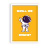 Shall We Dance Kid Astronaut Wall Art