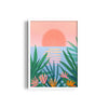 Peaceful Pink Sunset Wall Art