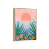 Peaceful Pink Sunset Wall Art