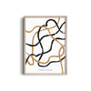 Random intersection Boho Modern Wall Art