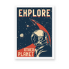 Explore Other Planet Poster - The Mortal Soul