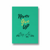 Never give up Poster - The Mortal Soul