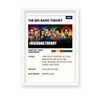 The Big Bang Theory Retro Wall Art - The Mortal Soul