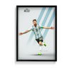 Lionel Messi Argentina Wall Art - The Mortal Soul