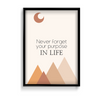 Never forget your purpose in life Quote Wall Art - The Mortal Soul