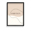 Ambition Quote Wall Art - The Mortal Soul