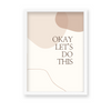 Okay let's do this Quote Wall Art - The Mortal Soul