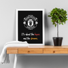 Manchester United Hope Wall Art - The Mortal Soul