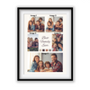 Best Family ever 5 Image Custom Collage Wall Art - The Mortal Soul