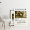 The Lord of the rings - The fellowship of the ring Retro Wall Art - The Mortal Soul