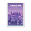 Amsterdam Minimal Wall Art - The Mortal Soul