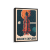 Galaxy Explore - To Space and beyond Wall Art - The Mortal Soul