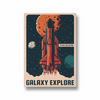 Galaxy Explore - To Space and beyond Wall Art - The Mortal Soul