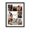Love is all around 8 Image Custom Collage Wall Art - The Mortal Soul