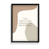 You don't need a reason to help people Quote Wall Art - The Mortal Soul