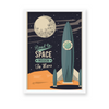Road to Space - Mission to mars Wall Art - The Mortal Soul