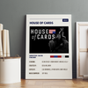 House of Cards Retro Wall Art - The Mortal Soul