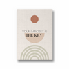 Your mindset is the key Quote Wall Art - The Mortal Soul