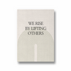 We rise by lifting others Quote Wall Art - The Mortal Soul