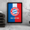 Bayern Munich - Mia San Mia Premium Wall Art - The Mortal Soul