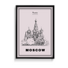 Moscow Poster - The Mortal Soul