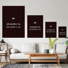 Be kind work hard stay humble Quote Wall Art - The Mortal Soul