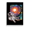 Life in space - Abstract Poster - The Mortal Soul
