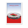 Emirates Stadium Arsenal F.C. Premium Wall Art - The Mortal Soul