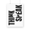 Think before you speak Poster - The Mortal Soul