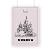 Moscow Poster - The Mortal Soul