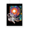 Life in space - Abstract Poster - The Mortal Soul