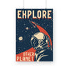 Explore Other Planet Poster - The Mortal Soul