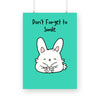 Don't forget to smile Poster - The Mortal Soul