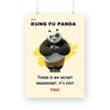Kung Fu Panda - No secret ingredient Poster - The Mortal Soul