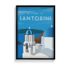 Santorini Poster - The Mortal Soul