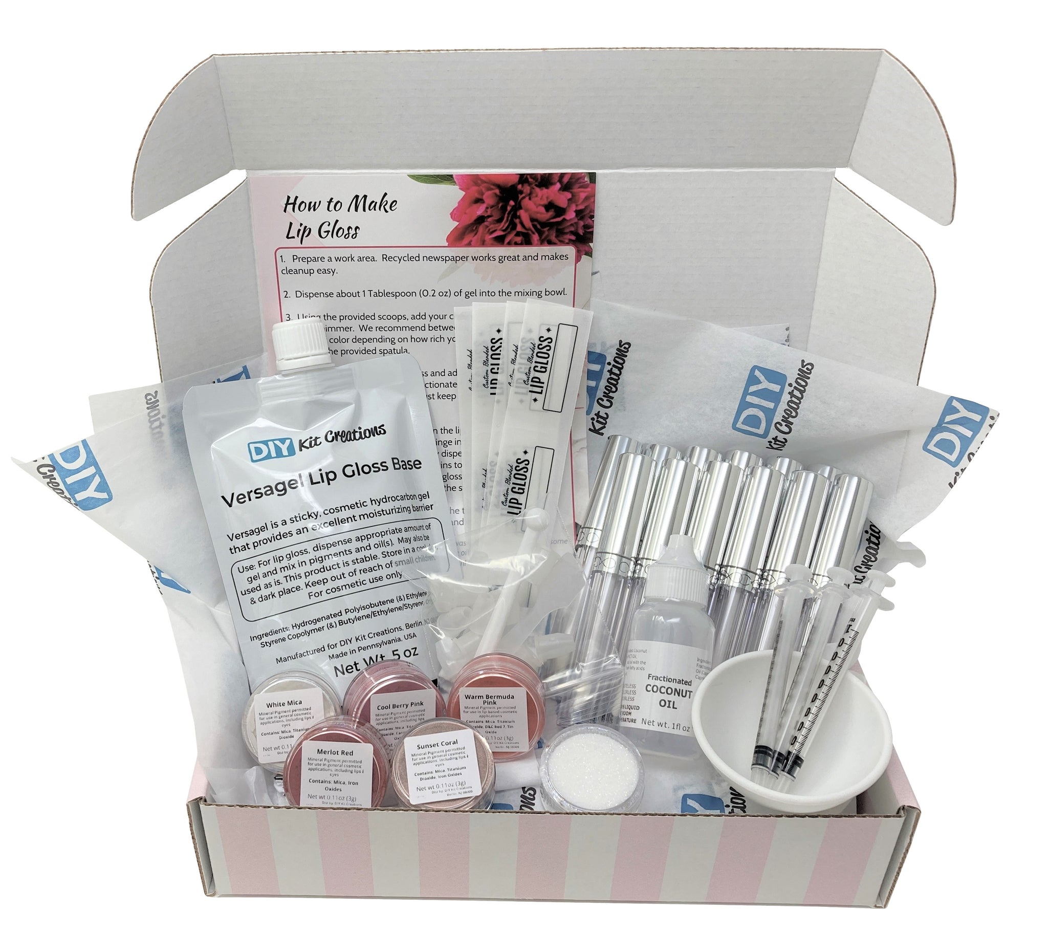 Deluxe DIY Lip Gloss Making Kit