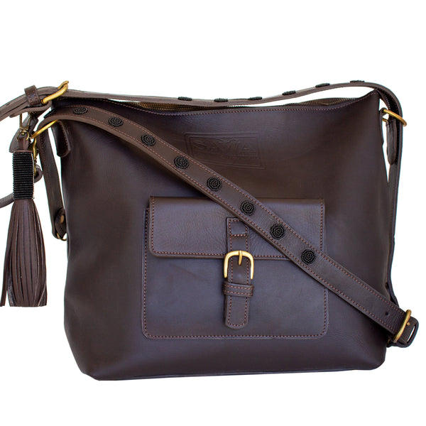 Antar Leather weekender duffle bag – Sowika
