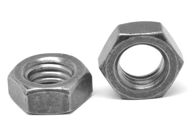 RS PRO Steel Screw Nut, 10-24 (3/8X1/8)in