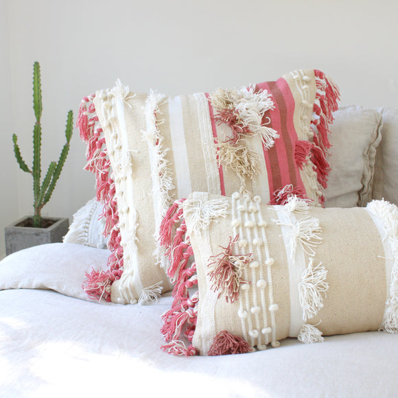 Stella Boho Cotton Throw Pillow – LePouf