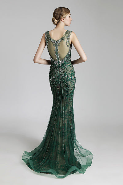 Luxury Formal Beaded Long Evening Prom Dress, LX429 – luladress