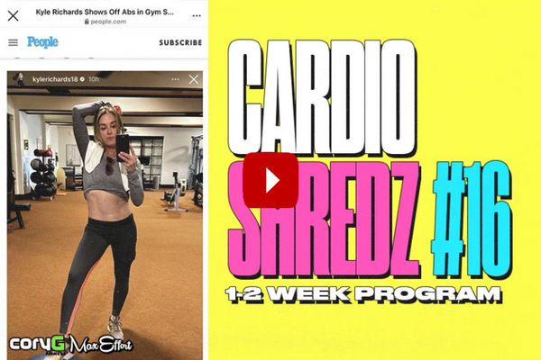 Cardio Shredz #16 Monday: Quick Legs, Glutes and Abs