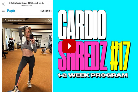 Cardio Shredz #17 Friday: Cardio, Glutes & Abz