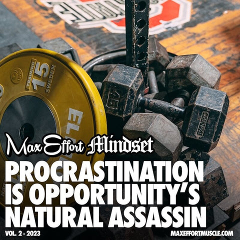 Procrastination is Opportunity’s Natural Assassin