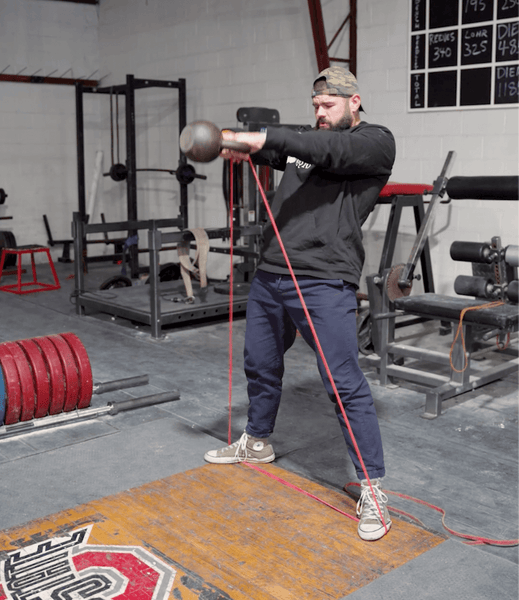 Increasing your lower body explosiveness w/ Coach Tredway | MAX EFFORT MUSCLE SUPERSETS