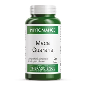 Maca - Guarana - Soutient les performances physiques, mentales et sexuelles.